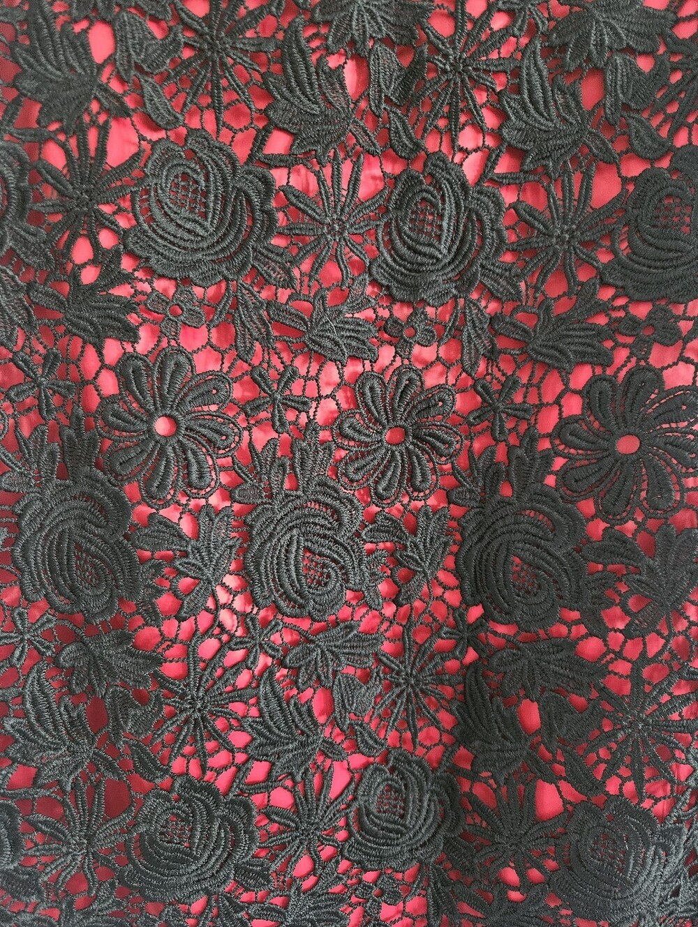 NWOT RSVP By Talbots Petite Crochet Lace Sheath Midi Pencil Skirt - Picture 3 of 11